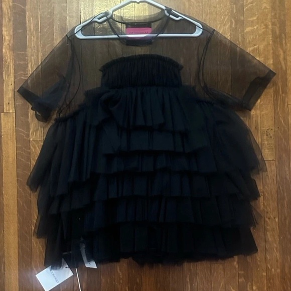 Viktor & Rolf Dresses & Skirts - NWT Viktor & Rolf Tulle Collection Tiered Top Mini Dress XS/S